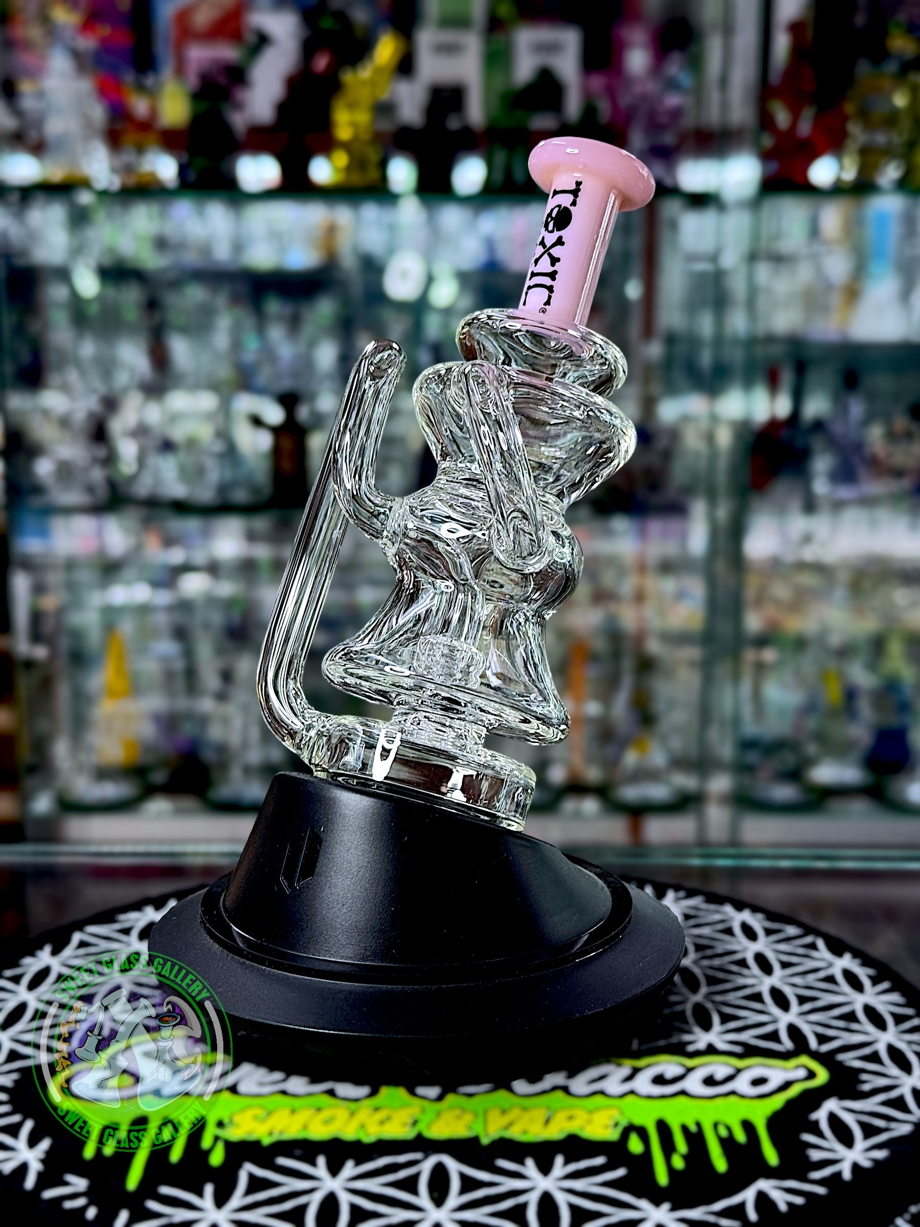 Toxic Glass - Puffco Attachment #25 - Recycler