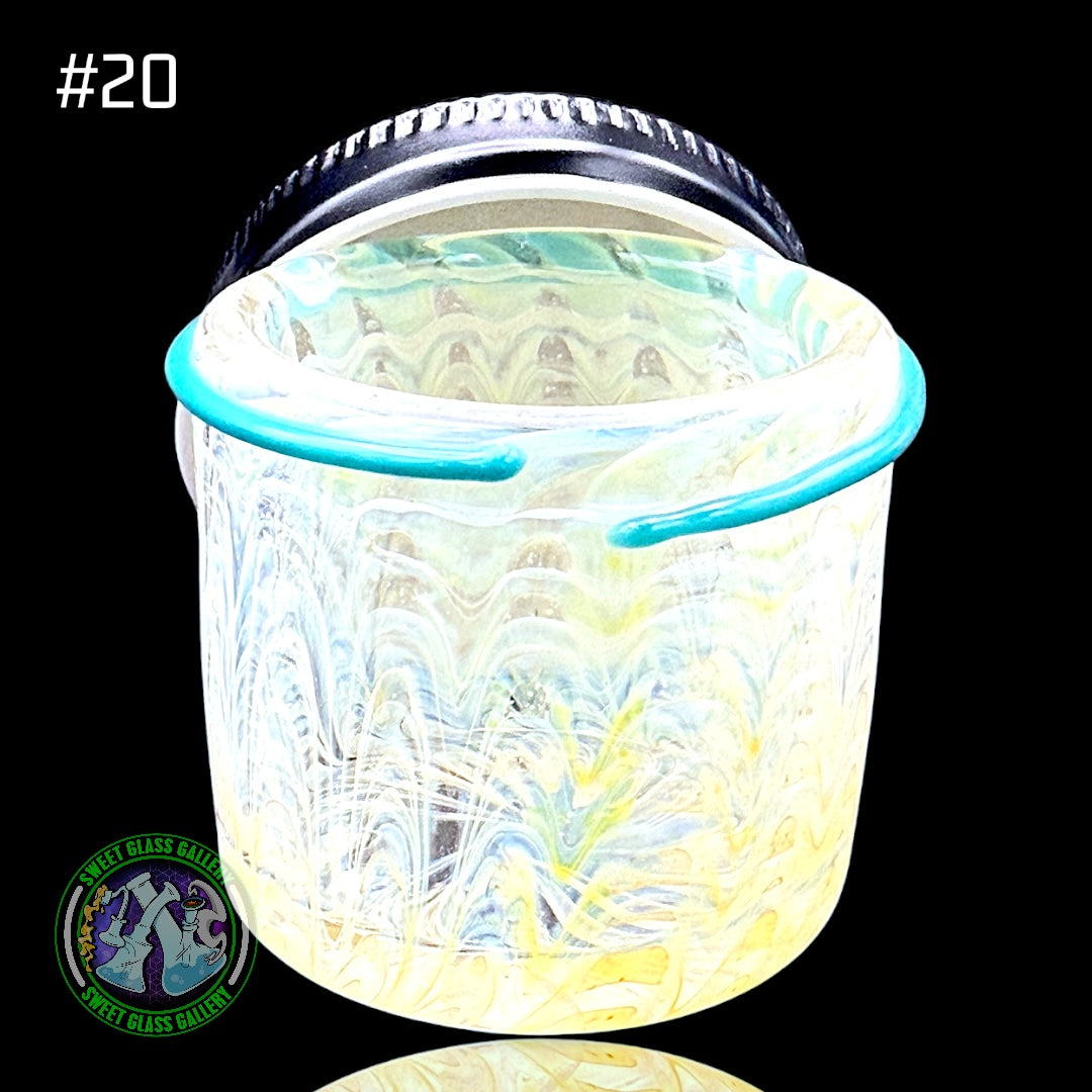 Ben’s Glass Art - Baller Jar #20 - Fume