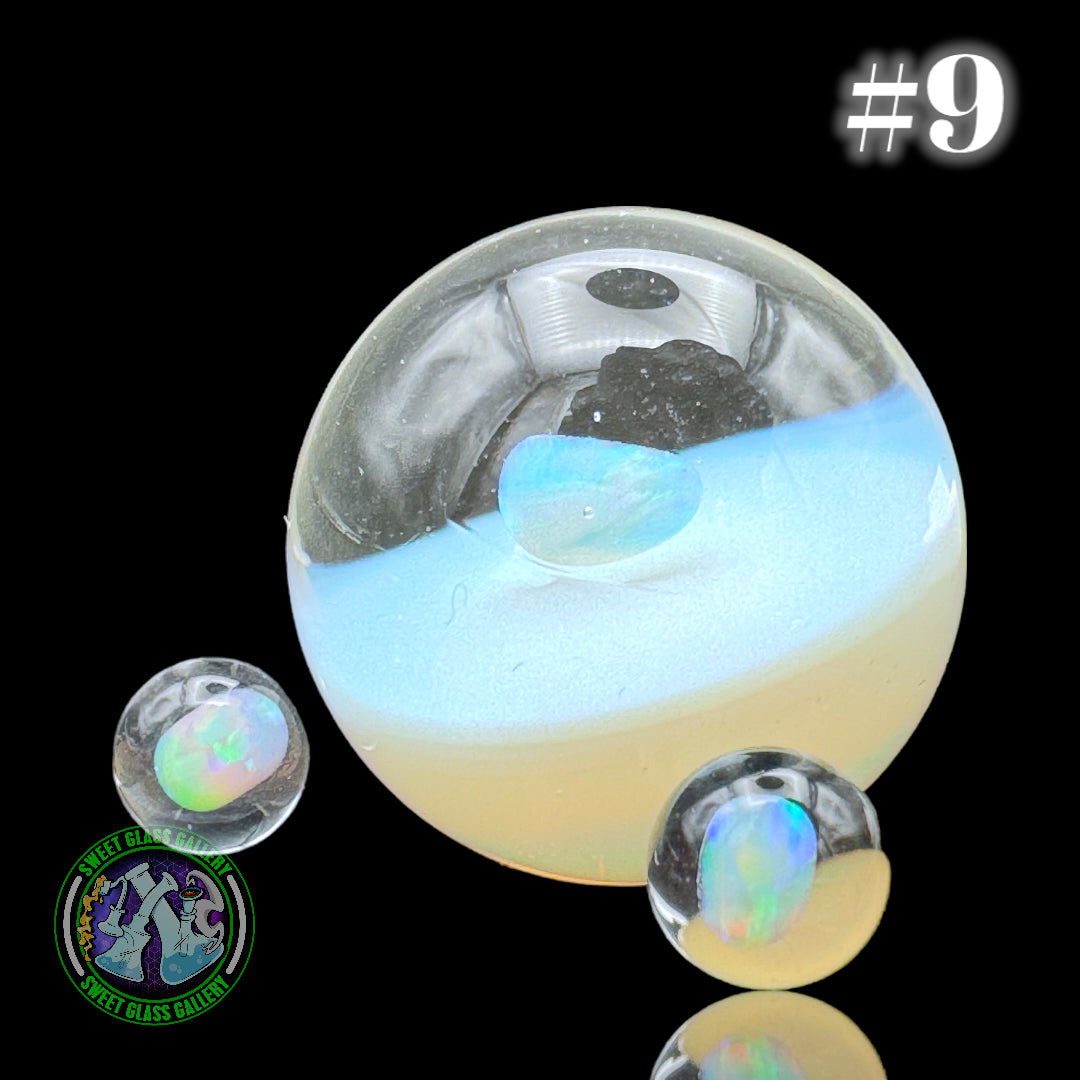 Captain Tokez - Marble Set 3pc #9 - Encased Opal