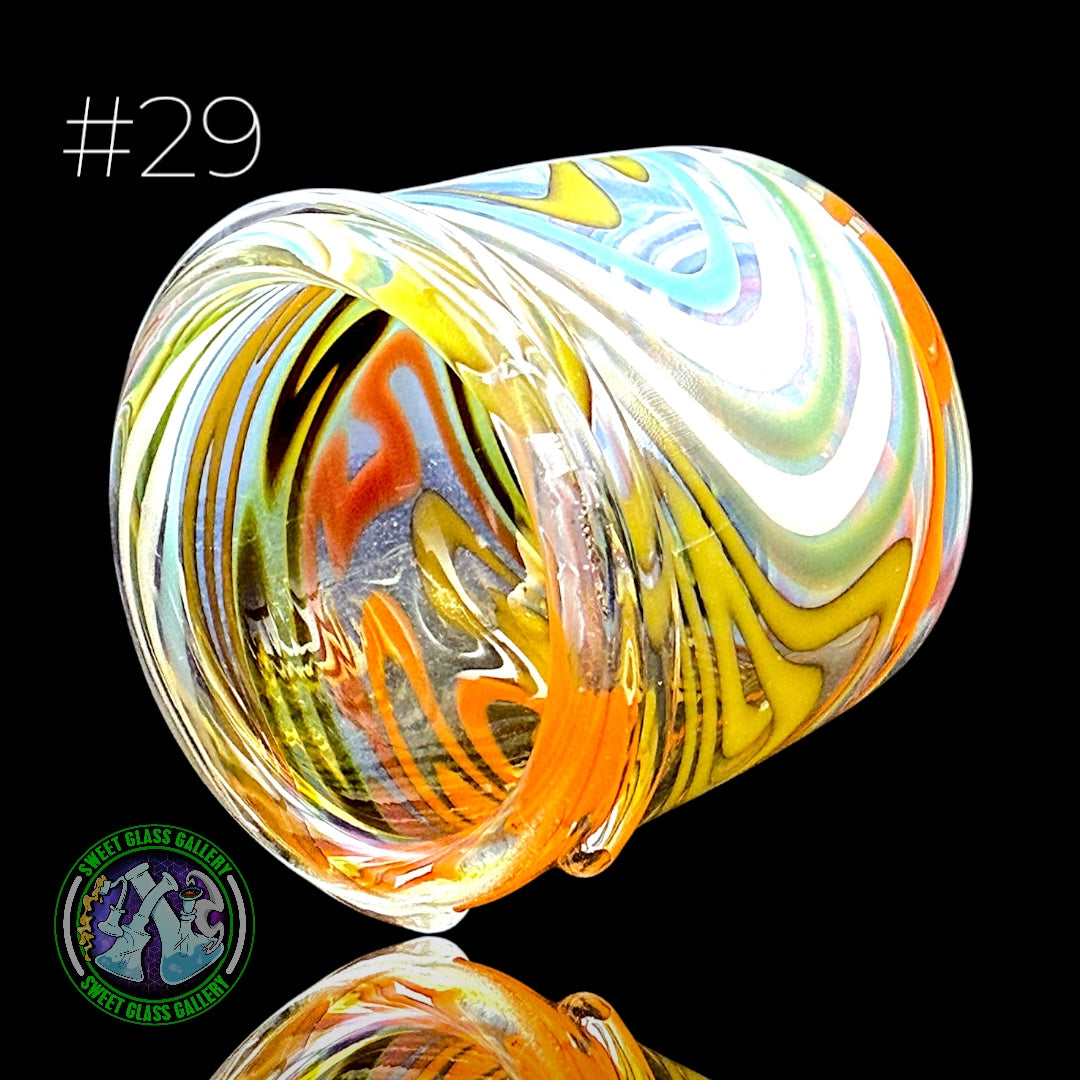 Ben’s Glass Art - Baller Jar #29 - Inside Out Tech