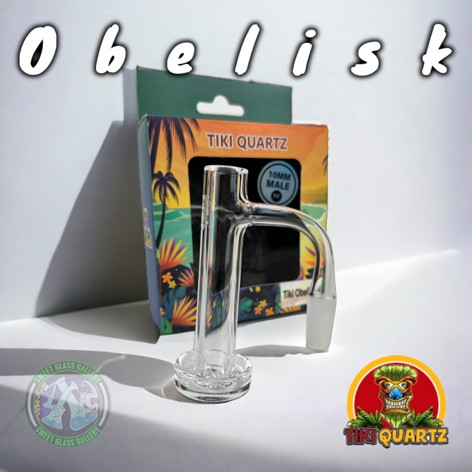 Tiki Quartz - Obelisk - “Control Tower” Style