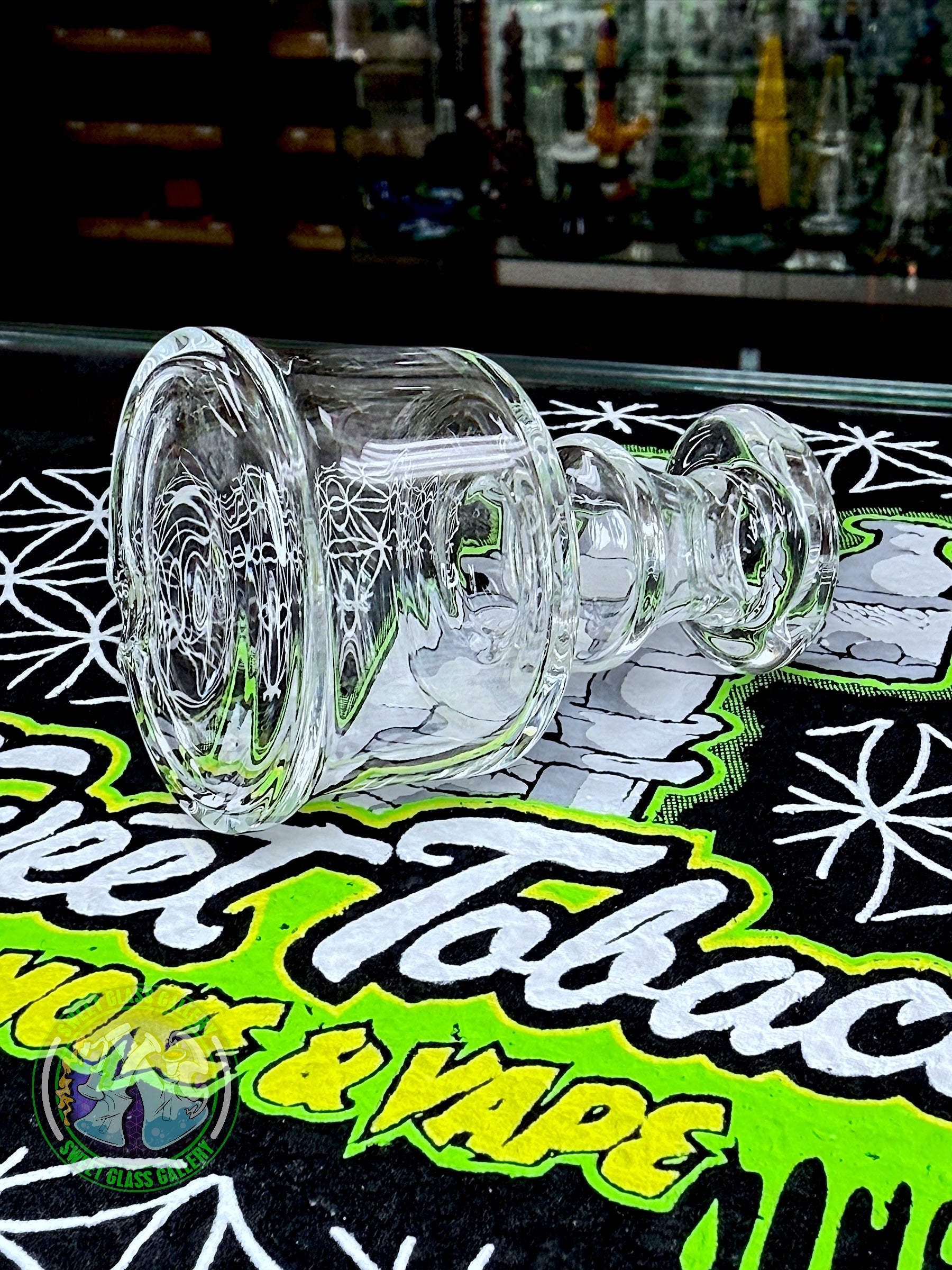 Evol Glass - Attachment #9 - Puffco Peak (Clear)