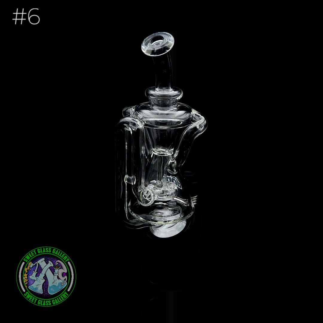 Dōp Glass - Puffco Peak Attachment #6 - Dōpcycler - Clear