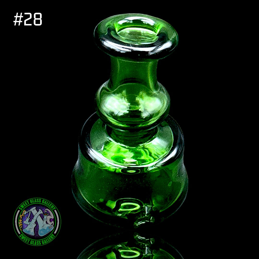 Evol Glass - Attachment #28 - Puffco Peak (Transparent Green)