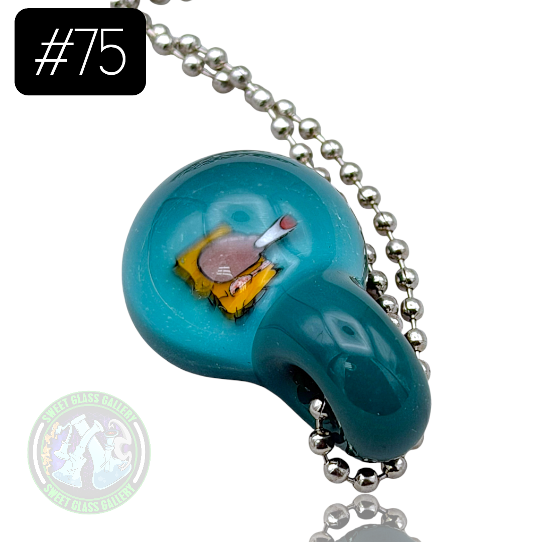 Keys Glass - Pendant #75 (Homer - The Simpsons)