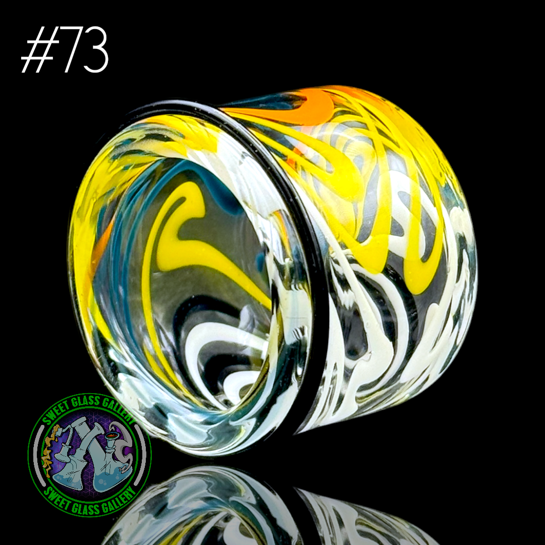 Ben’s Glass Art - Baller Jar #73 - Inside Out Tech