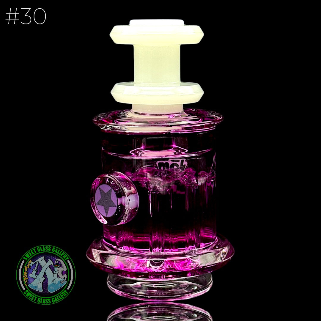 Dōp Glass - Puffco Attachment - Dry Gylcerin Purple #30