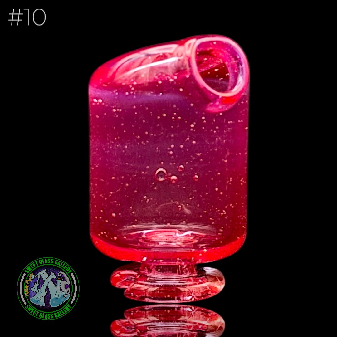 Kizmit Glass - Pivot Top #10 (Rose Quartz x Tangie)