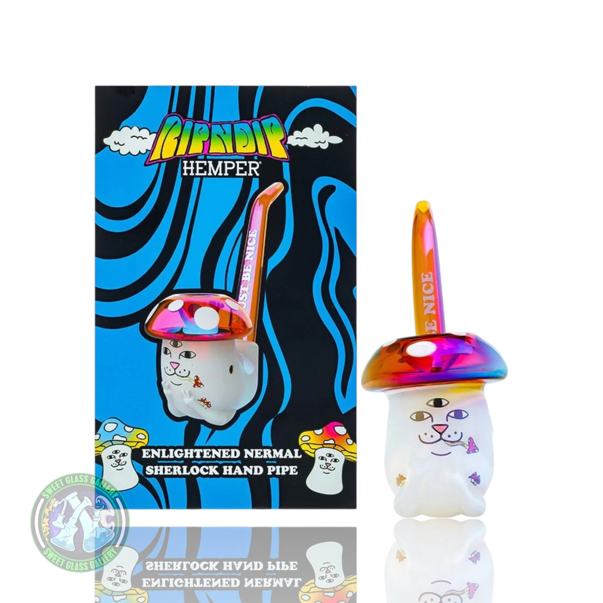Hemper x Rip N Dip - Sherlock Pipe - Enlightened Nermal