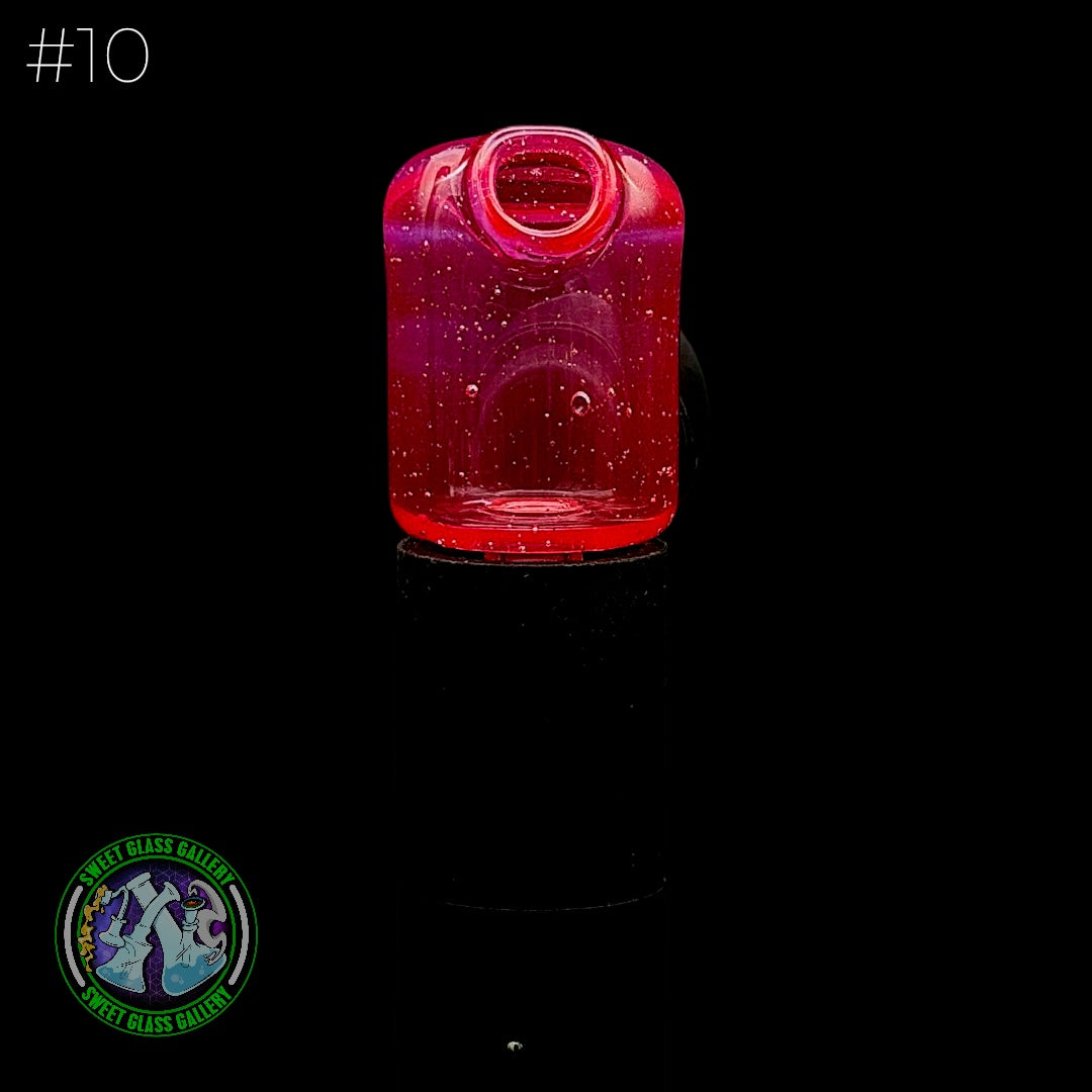 Kizmit Glass - Pivot Top #10 (Rose Quartz x Tangie)