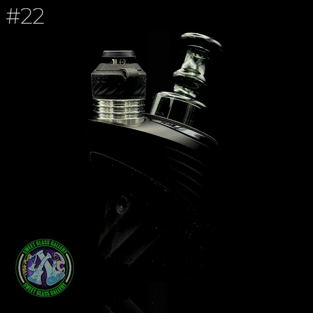 Evol Glass - Attachment - Puffco Peak #22 (Transparent Black)