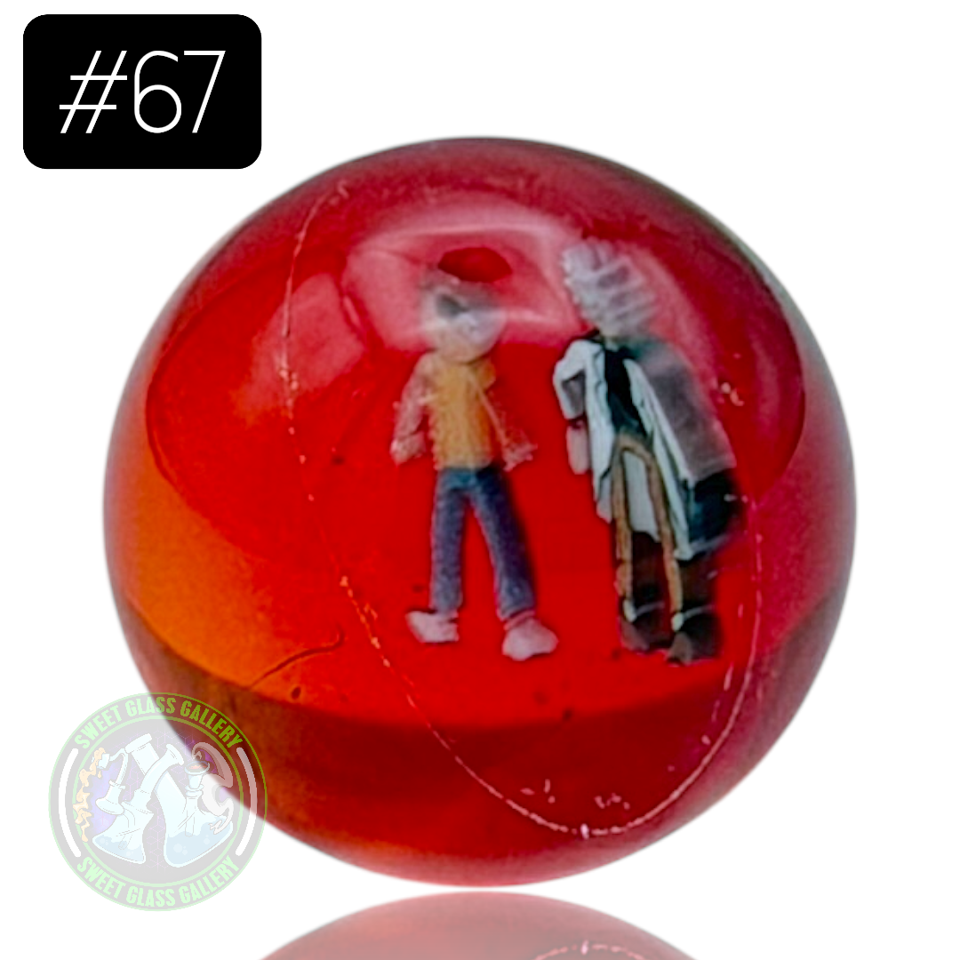 Keys Glass - Marble #67 (Rick & Morty)