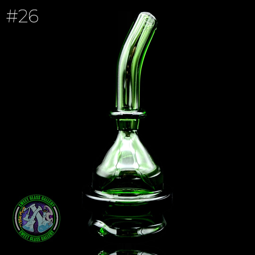 Zach Harrison - Puffco Peak Attachment #26 - Short Path Sipper Dry (Emerald Green)