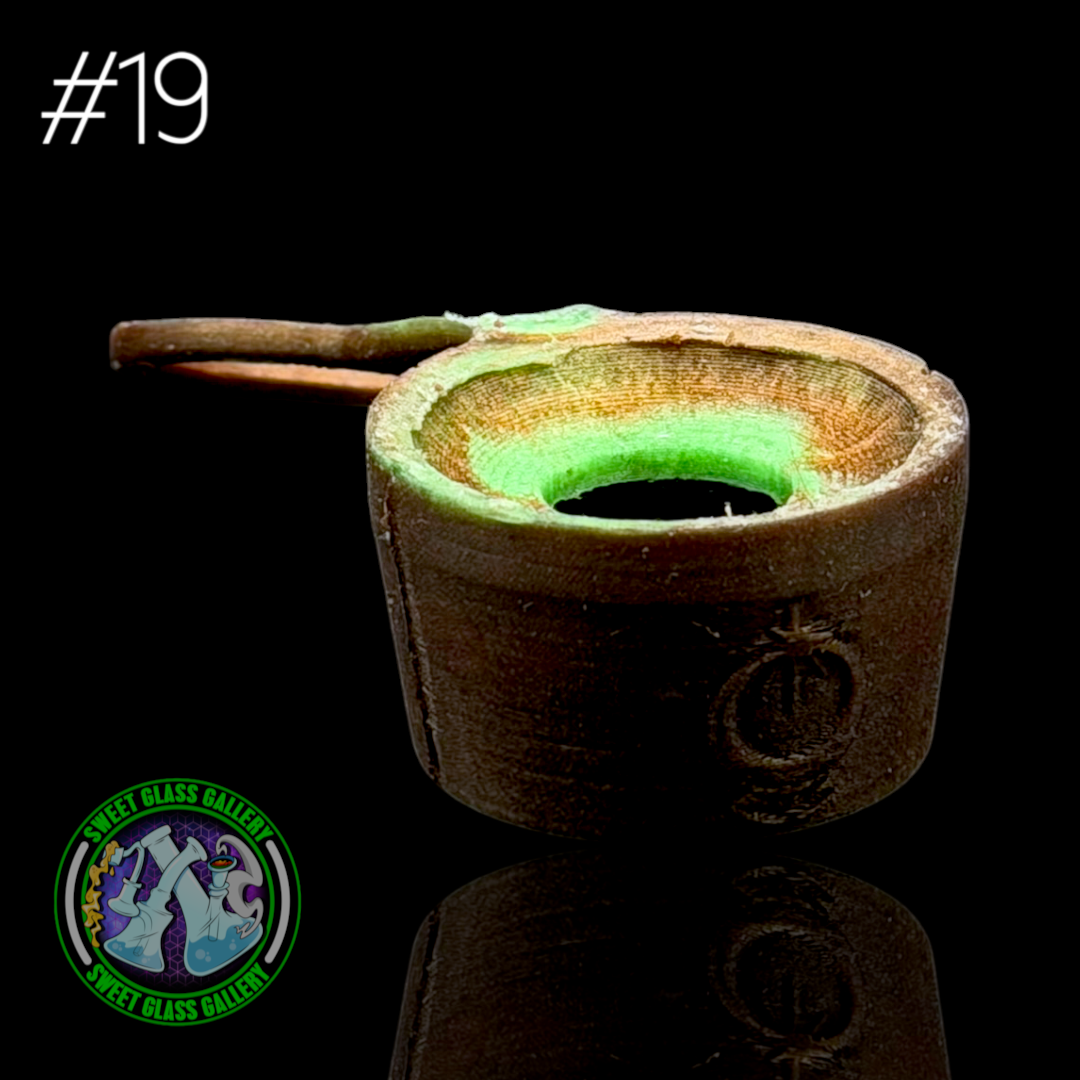 One Trick Pony - Rockulus Tether #19 - Puffco Peak Pro 3DXL - Caramel/Green Apple