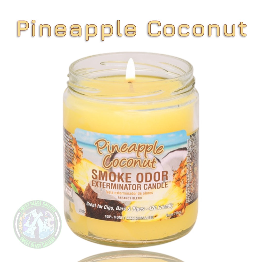 Smoke Odor Exterminator Candle - Pineapple Coconut Scent