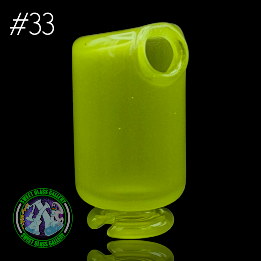 Kizmit Glass - Puffco Pivot Top #33 - Yoshi (CFL)