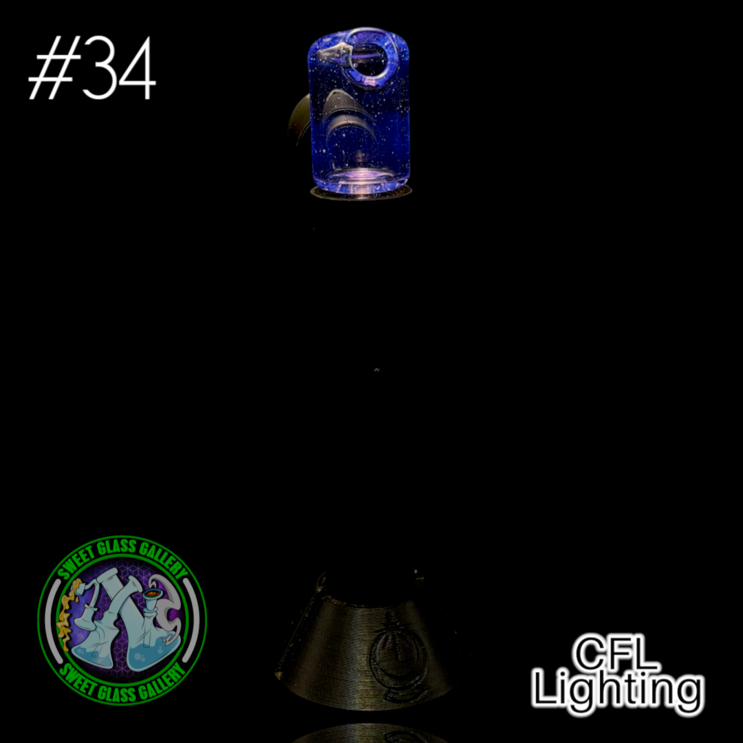 Kizmit Glass - Puffco Pivot Top #34 - Opal Potion (CFL)