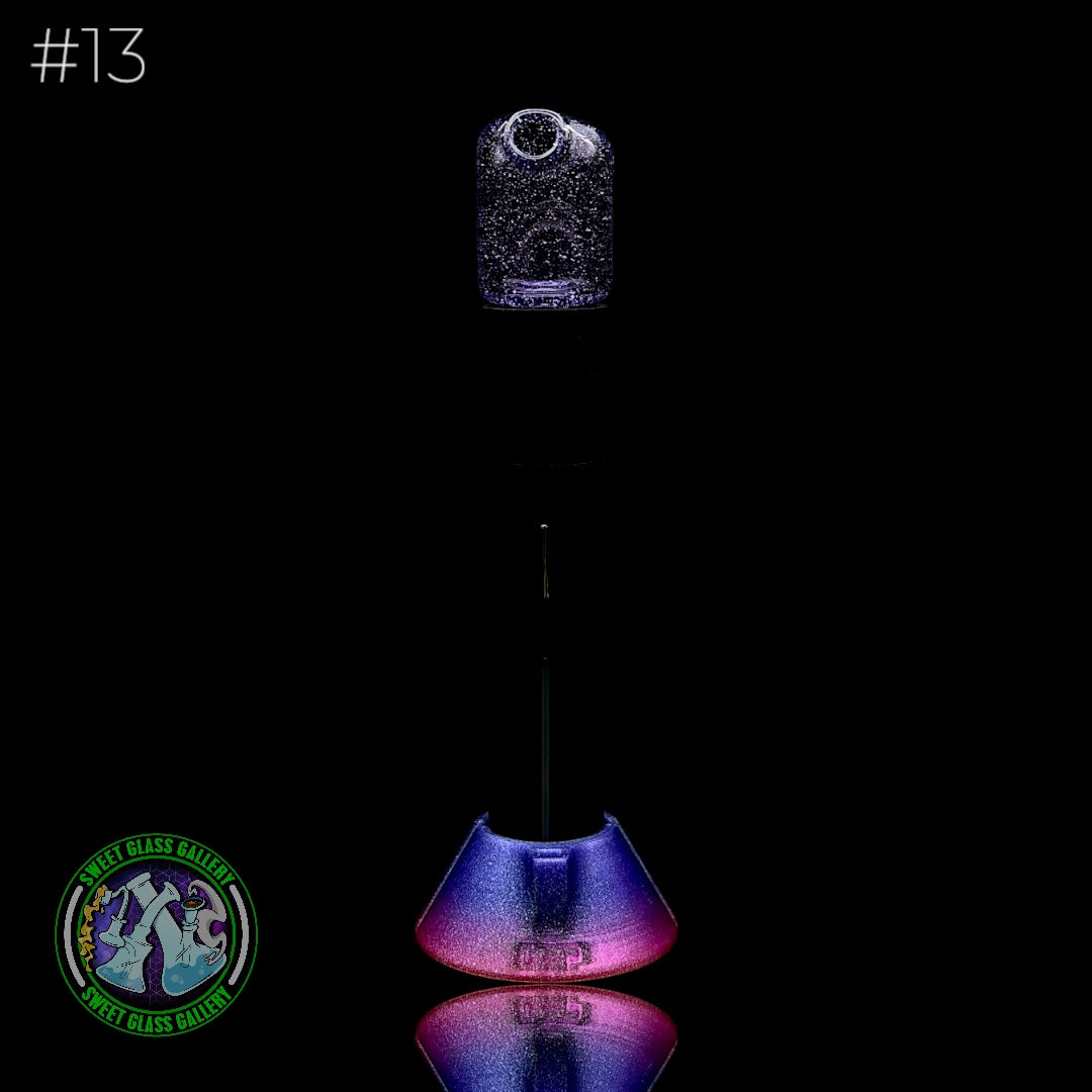 Kizmit Glass - Pivot Top #13 (Purple Lollipop)