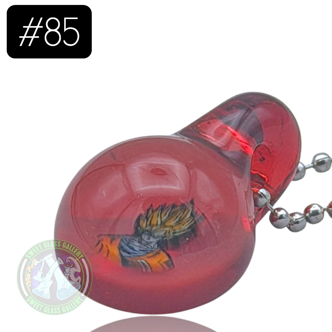 Keys Glass - Pendant #85 (Goku - DragonBall Z)