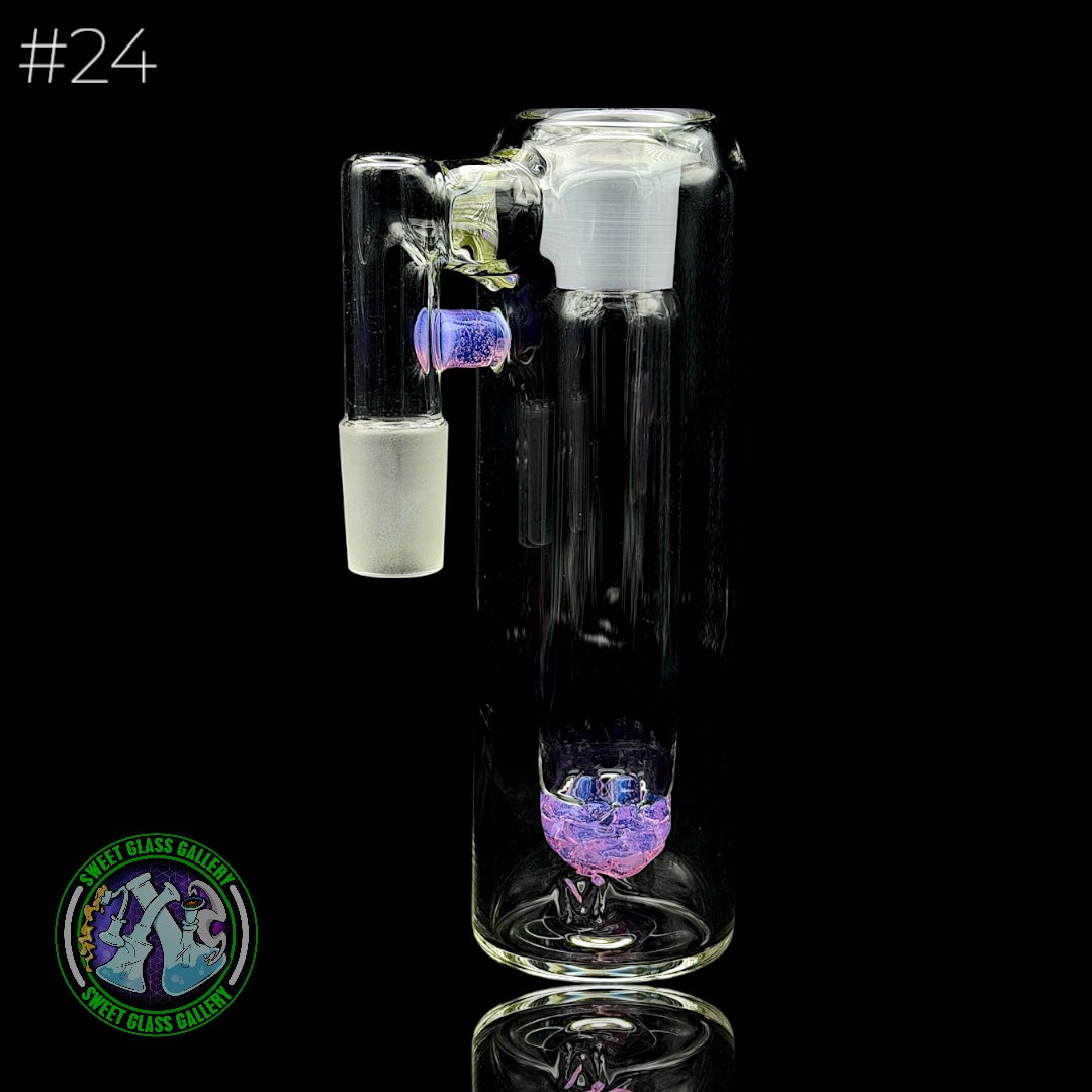 Fluid Glass - Ash Catcher 18mm  #24 (Pink Slyme)