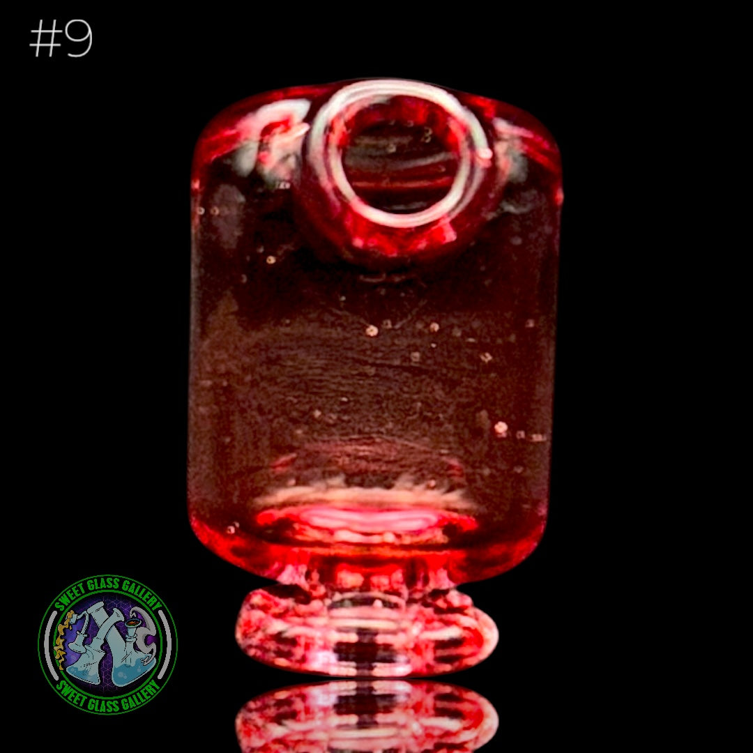Kizmit Glass - Pivot Top #9 (Ruby Slippers)