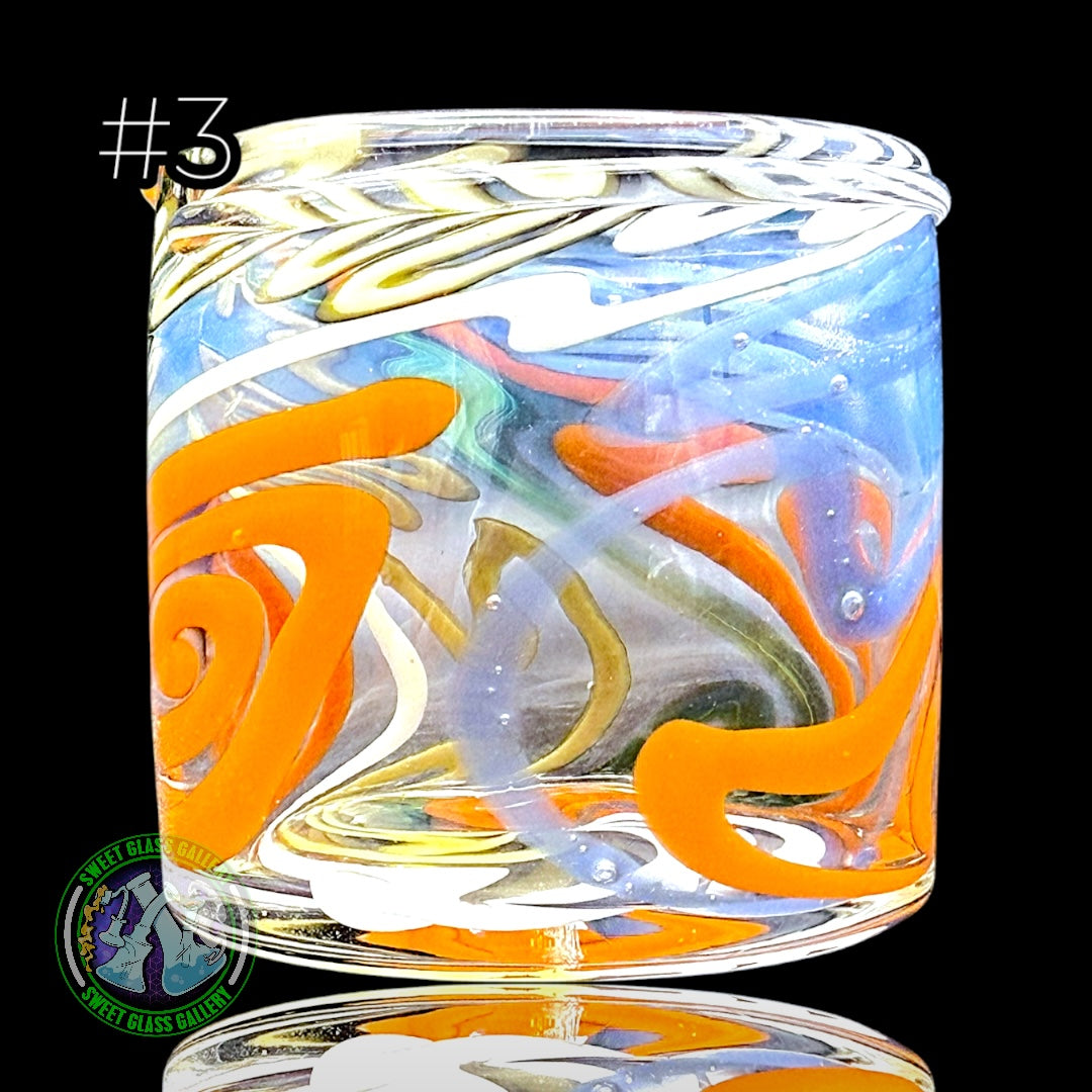 Ben’s Glass Art - Baller Jar #3 - X-Large Inside Out Tech