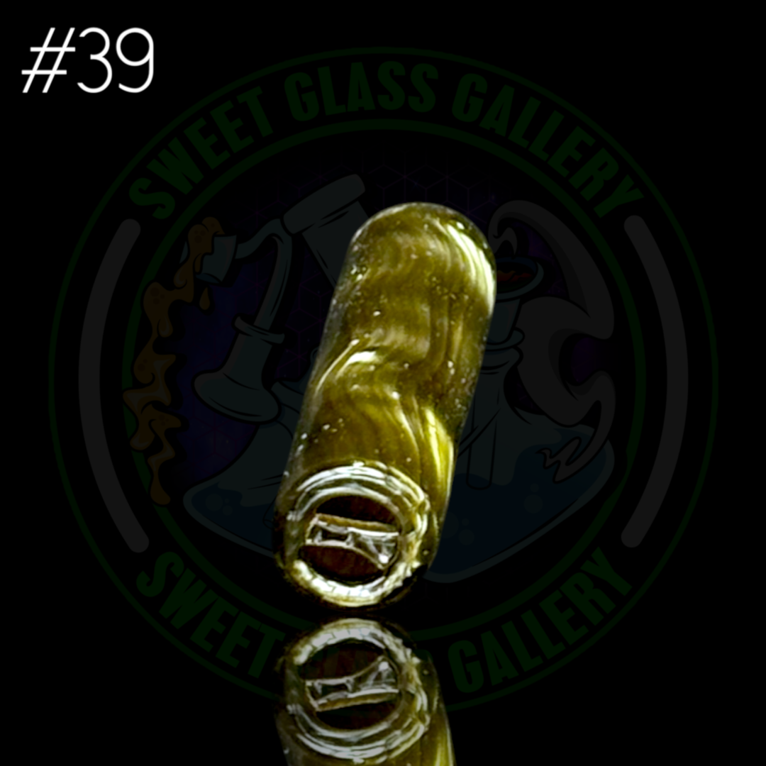 Algae - Glass Tip #39 - Joint/Blunt Tip