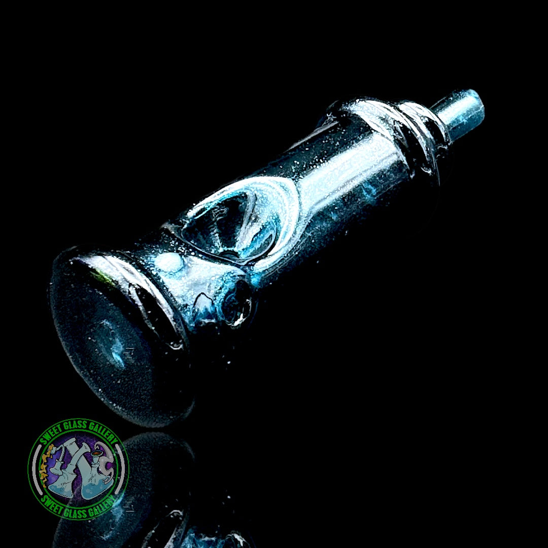 Rone Glass - Dry Pipe #1 - Spray Can (Blue Stardust)