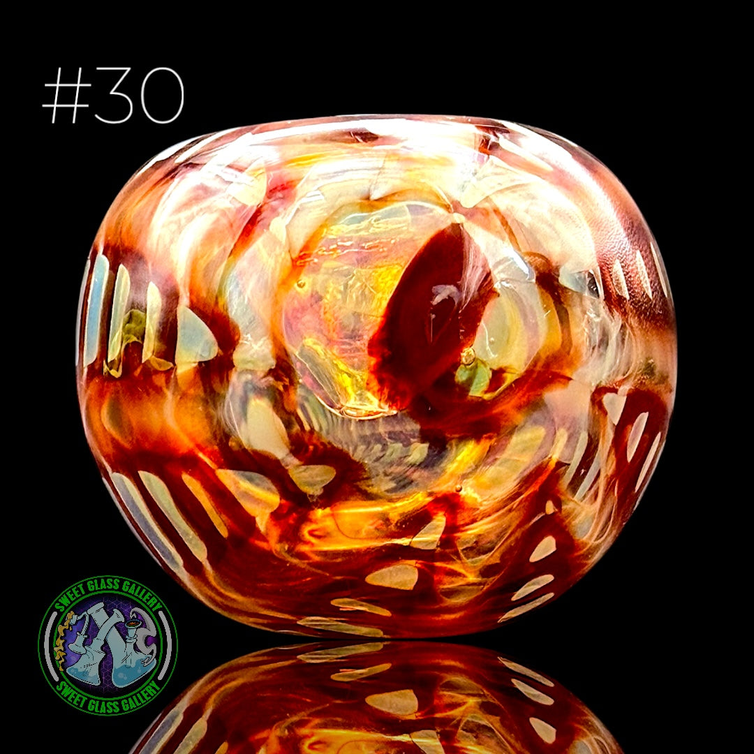 Daniel's Glass Art - Dry Pipe #30 - Wrap & Rake