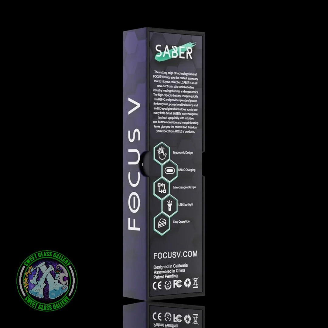 Focus V - Saber Electric Dab Tool - Grape