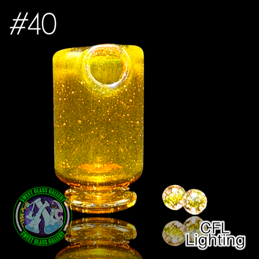 Kizmit Glass - Puffco Pivot Top #40 - Terp Jacket CFL