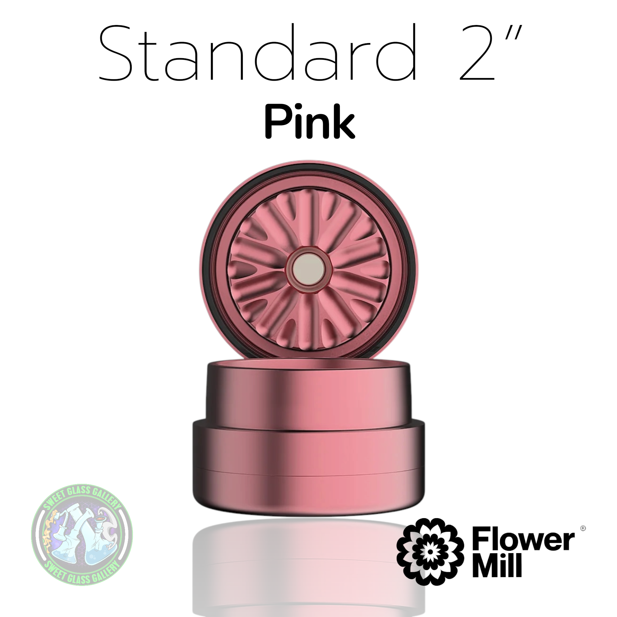 Flower Mill - Standard Series 2” - Pink