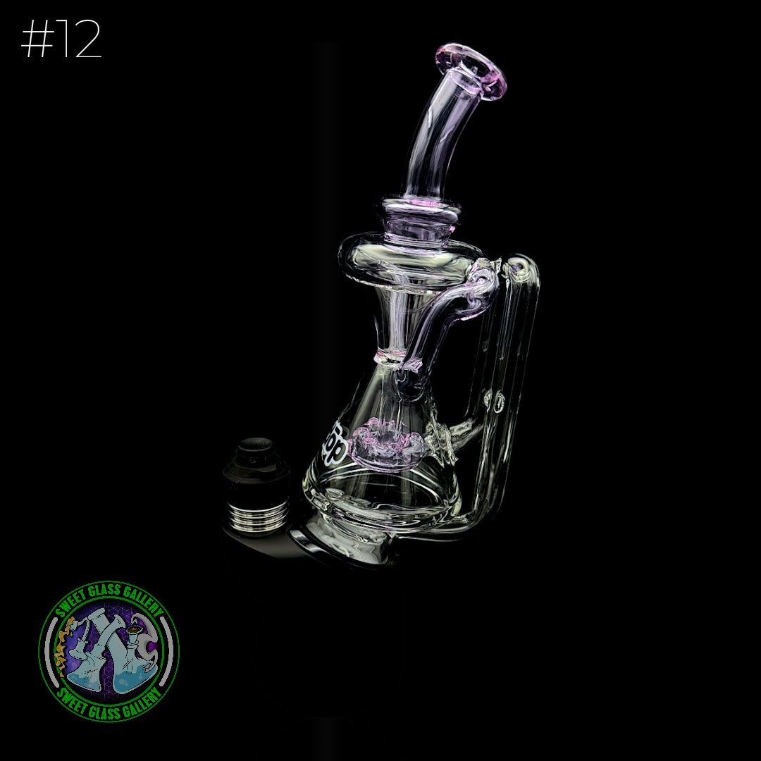 Dōp Glass - Puffco Attachment - Dōpcycler Clear #13