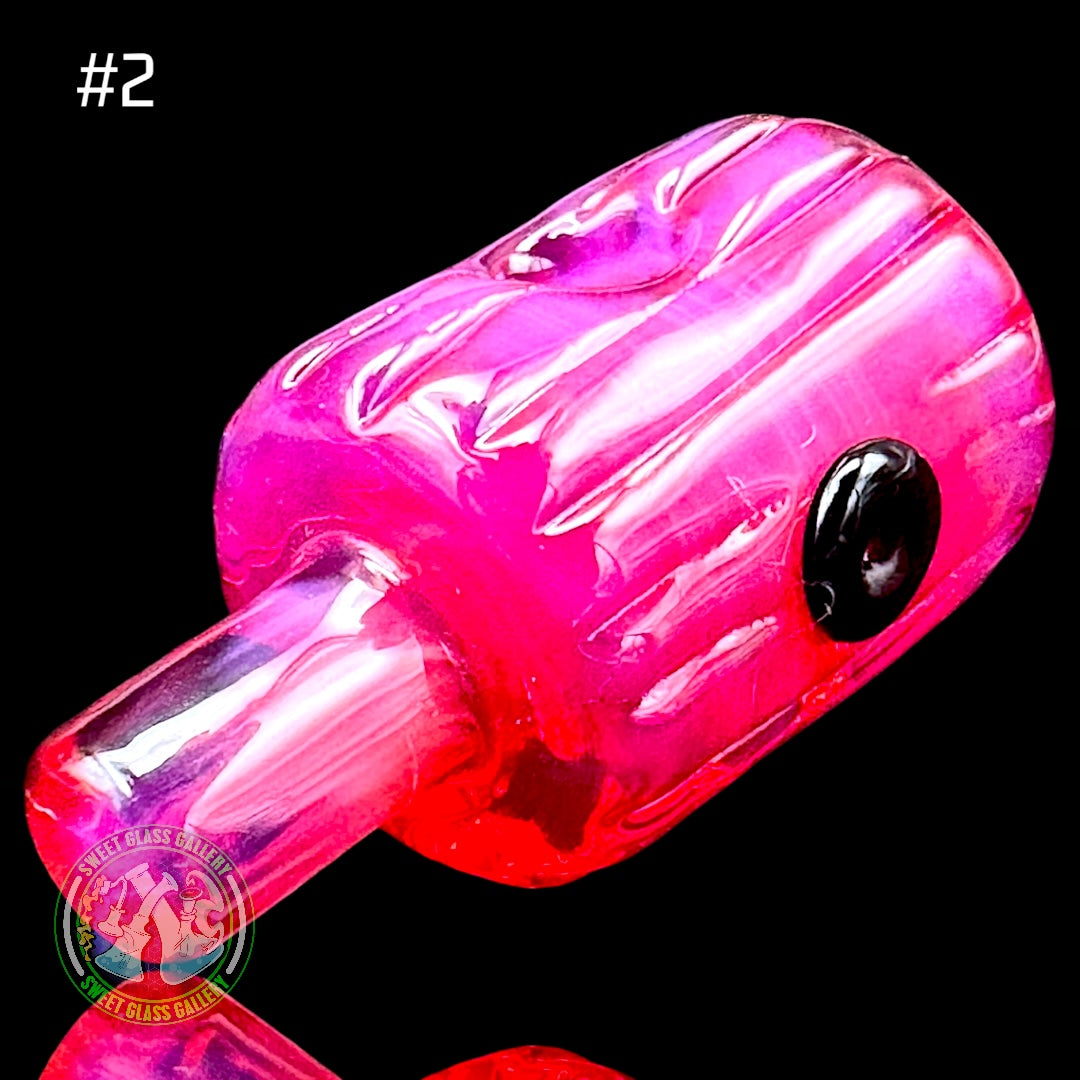 Rone Glass - Pendant #2 - Spray Tip (Telemagenta)