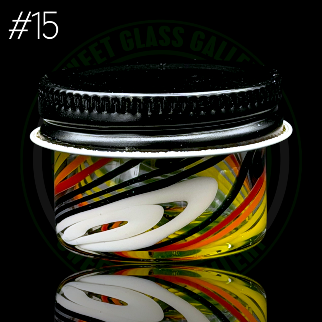 Ben’s Glass Art - Baller Jar #15