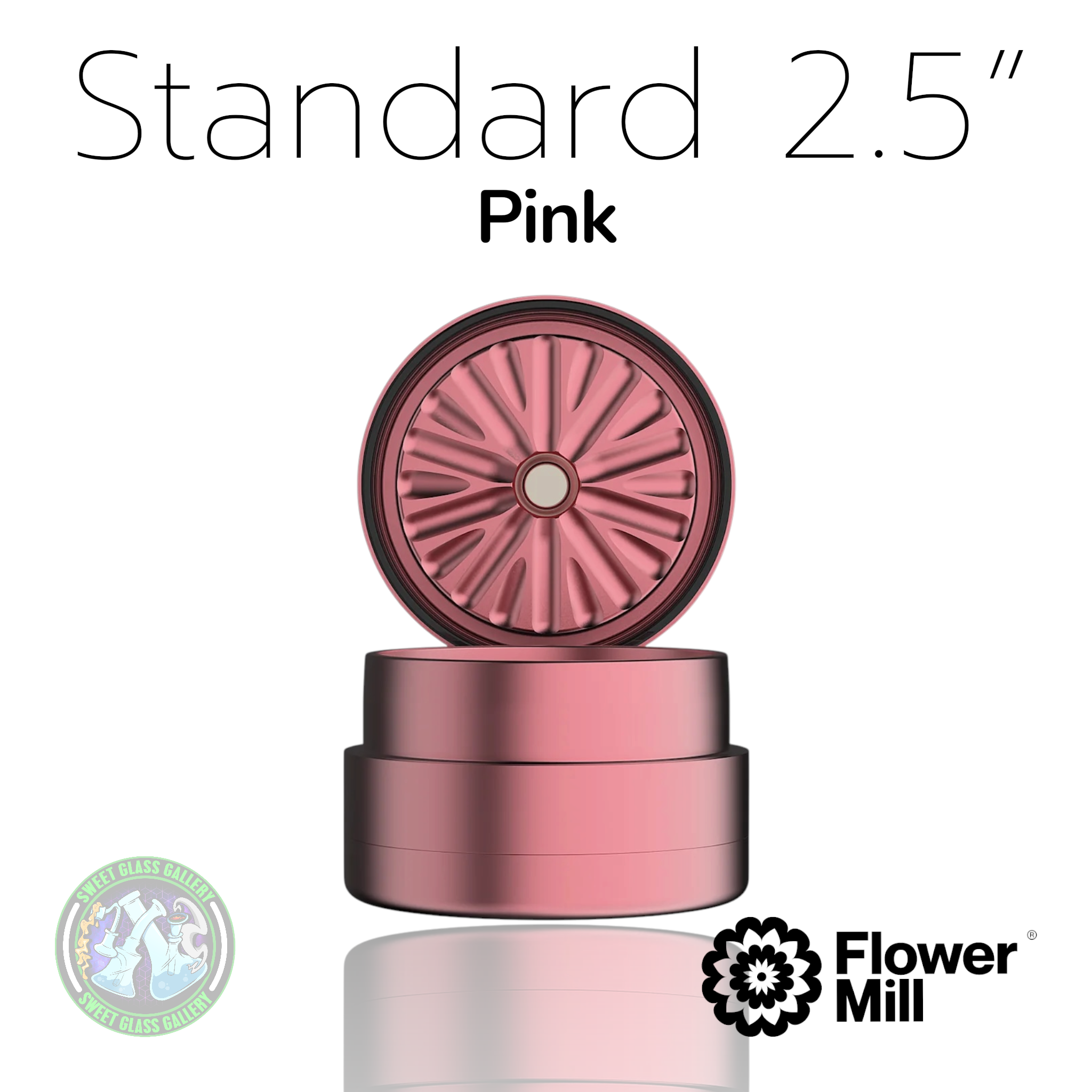 Flower Mill - Standard Series 2.5” - Pink