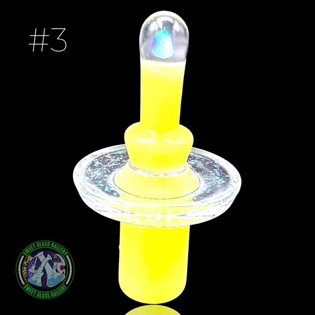 Fortunate Glass - Flat Cap #3 - Control Tower (Yoshi CFL + Cropal)