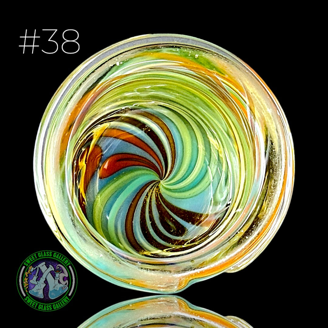 Ben’s Glass Art - Baller Jar #38 - Inside Out Tech