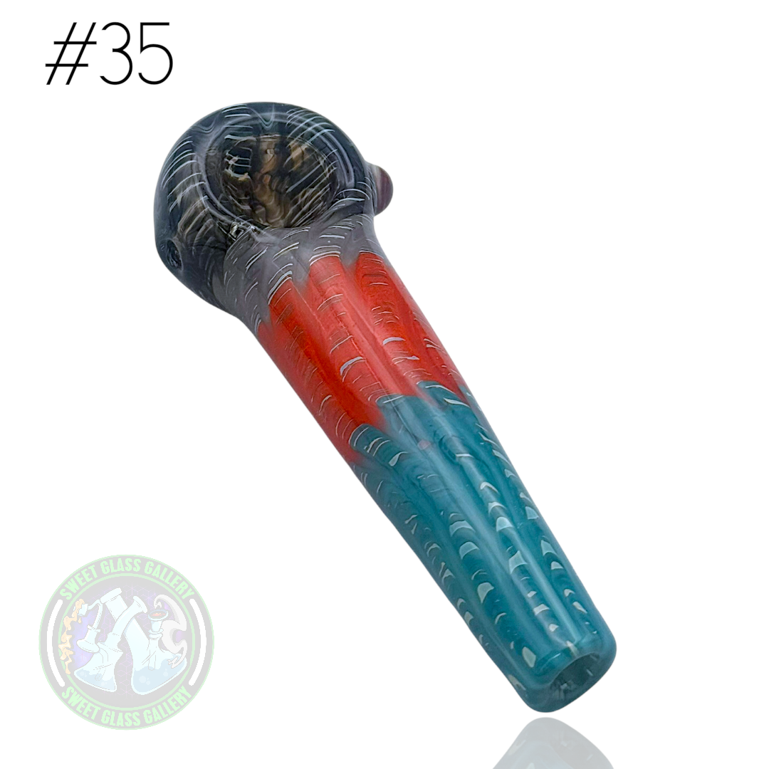 Daniel's Glass Art - Dry Pipe #35