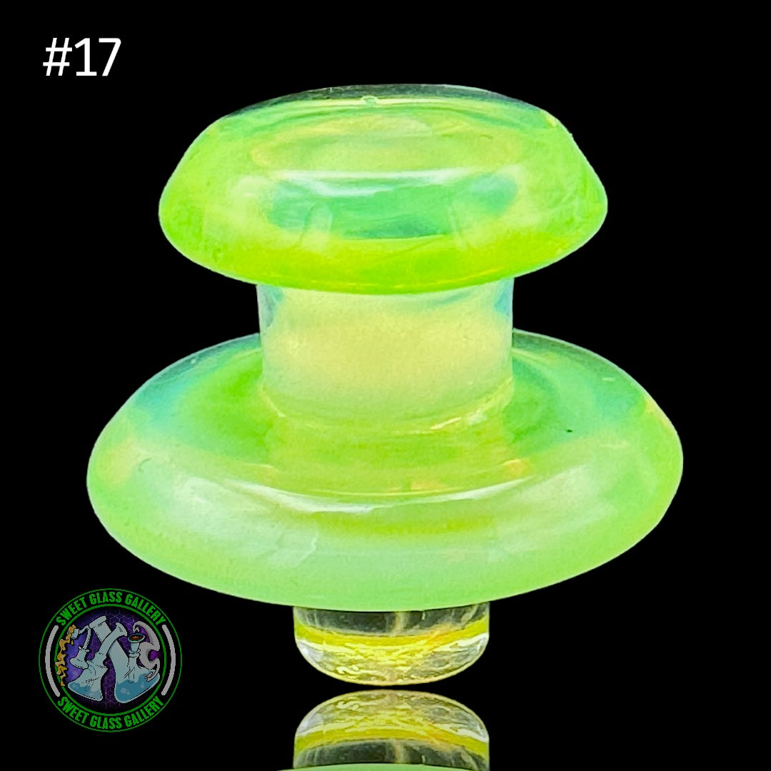 Camp Fire Quartz - Control Tower Cap #17 - Slyme & Opaline