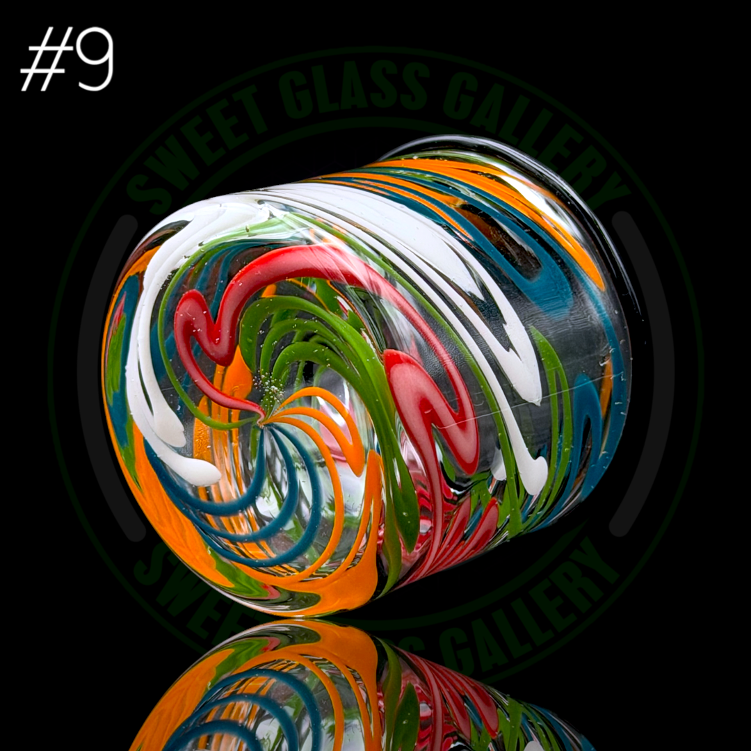 Ben’s Glass Art - Baller Jar #9