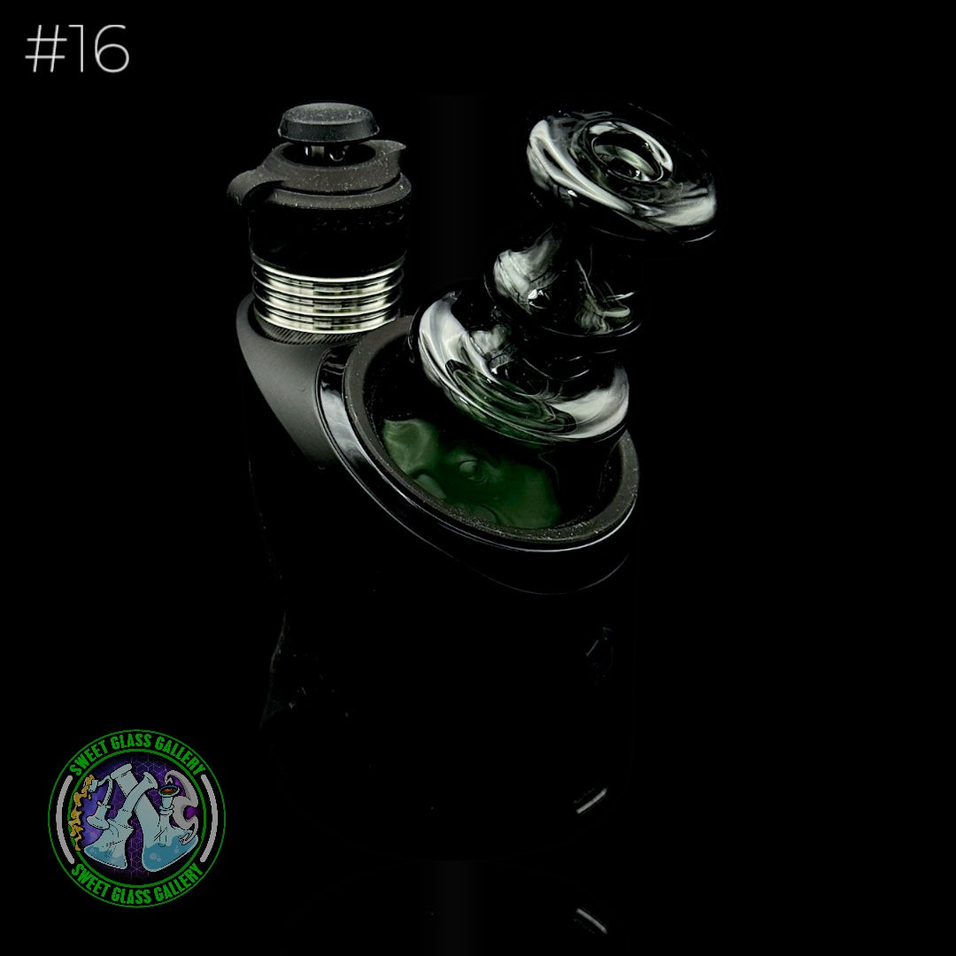 Evol Glass - Attachment - Puffco Peak #16 (Transparent Black)
