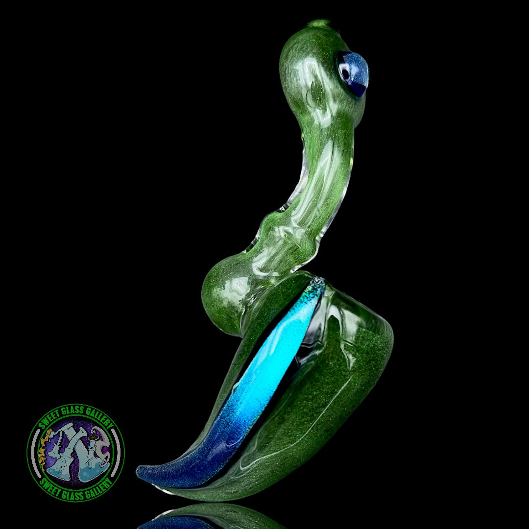 Glass Act Glassworx - Opal Encased Dichro Sherlock Dry Pipe