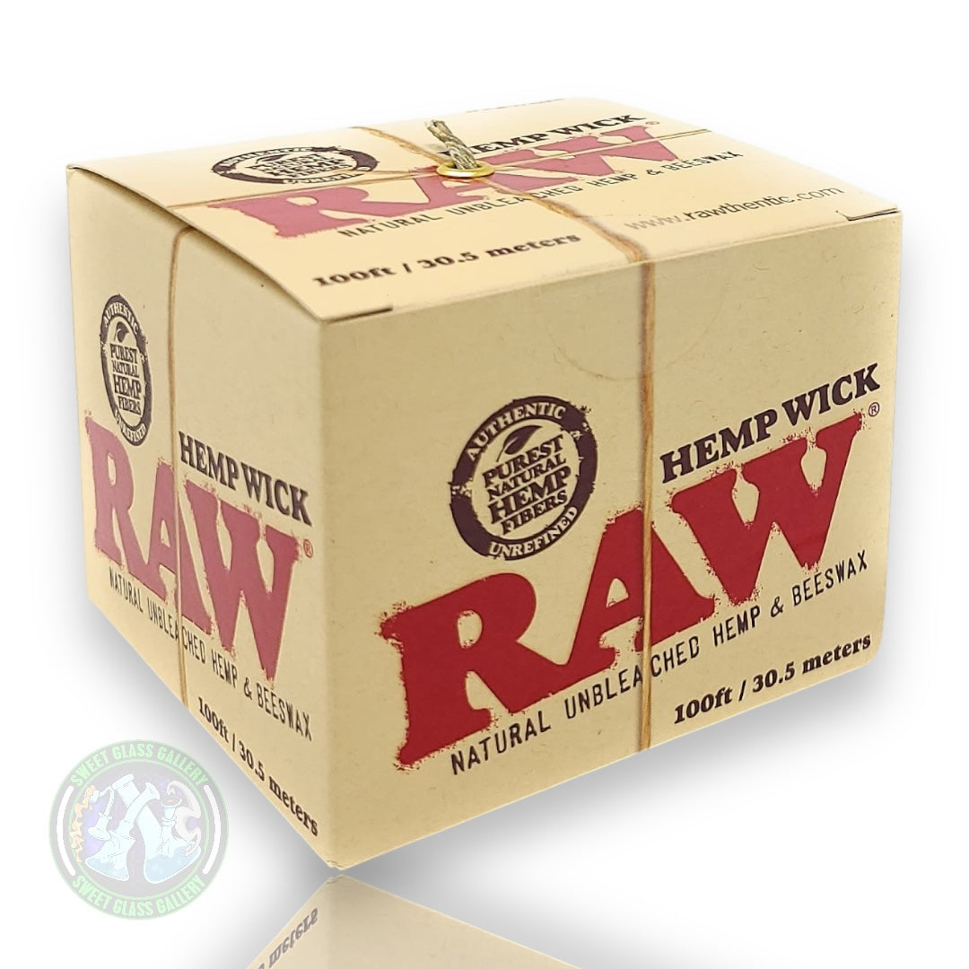 Raw - Hemp Wick 100ft