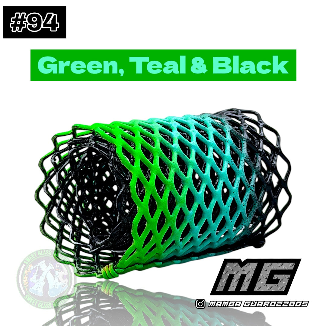 Mamba Guardzz - Heat Cage #94 - Blazer GT8000 Guard (Green, Teal & Black)