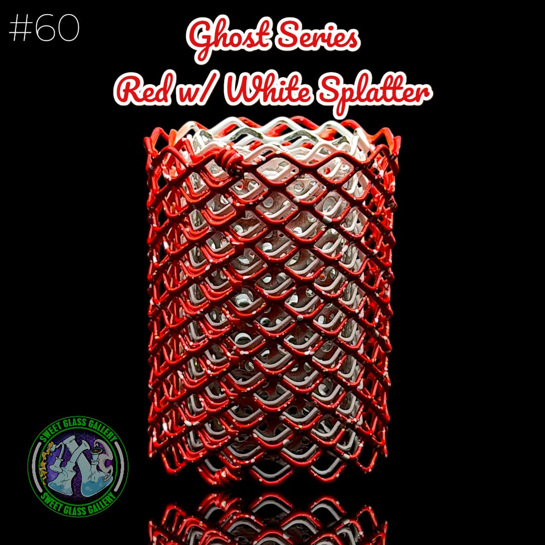 Mamba Guardzz - Heat Cage #60 - Blazer GT8000 Guard (Ghost Series - Red w/ White Splatter)