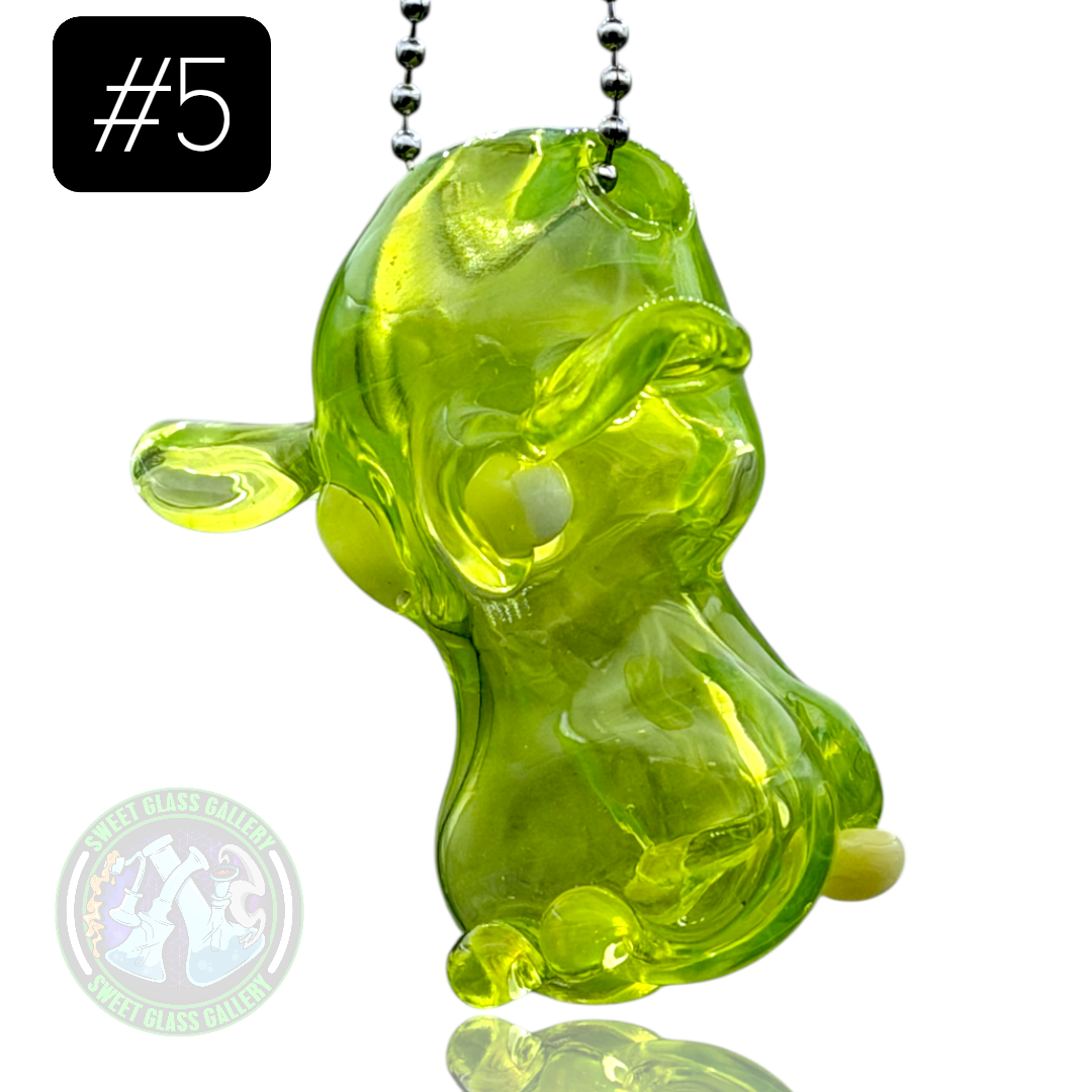 Tony Kazy Glass - Pendant #5 - Hippo Head