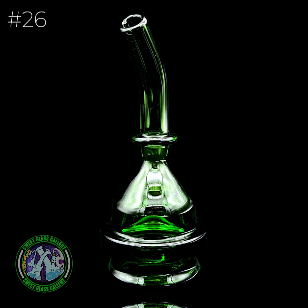 Zach Harrison - Puffco Peak Attachment #26 - Short Path Sipper Dry (Emerald Green)