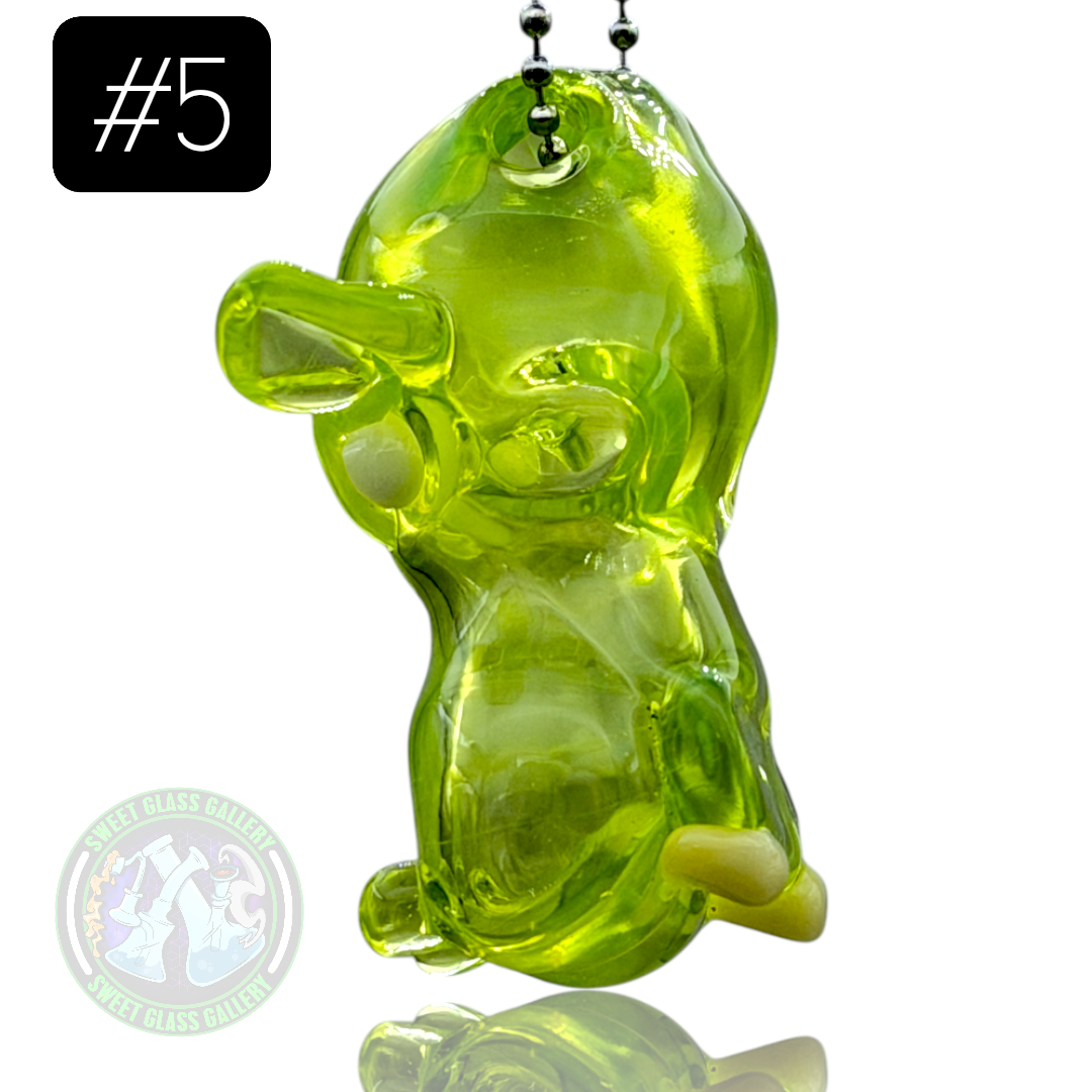 Tony Kazy Glass - Pendant #5 - Hippo Head