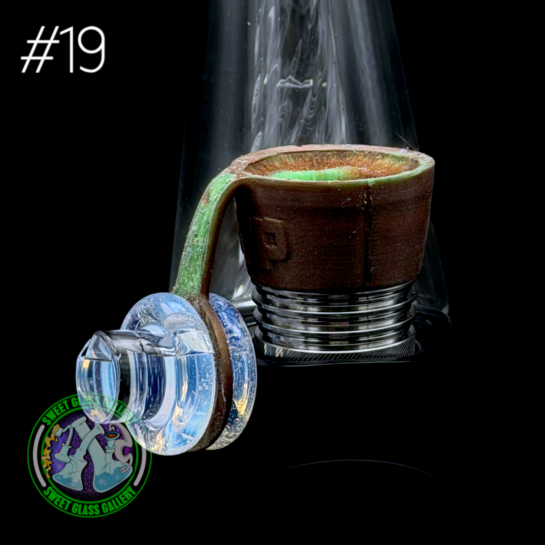 One Trick Pony - Rockulus Tether #19 - Puffco Peak Pro 3DXL - Caramel/Green Apple